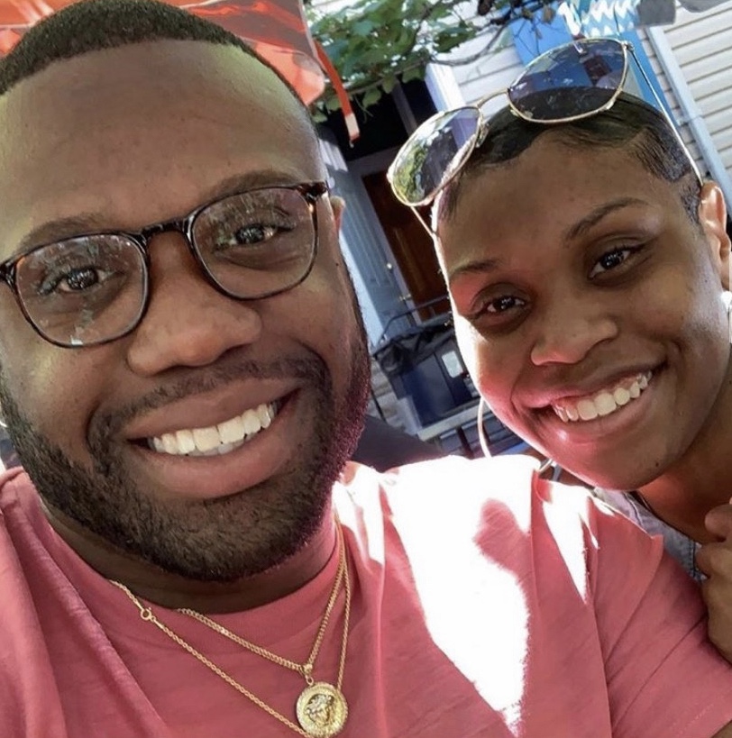 Andrew Glen Brown and younger sister Rebekah