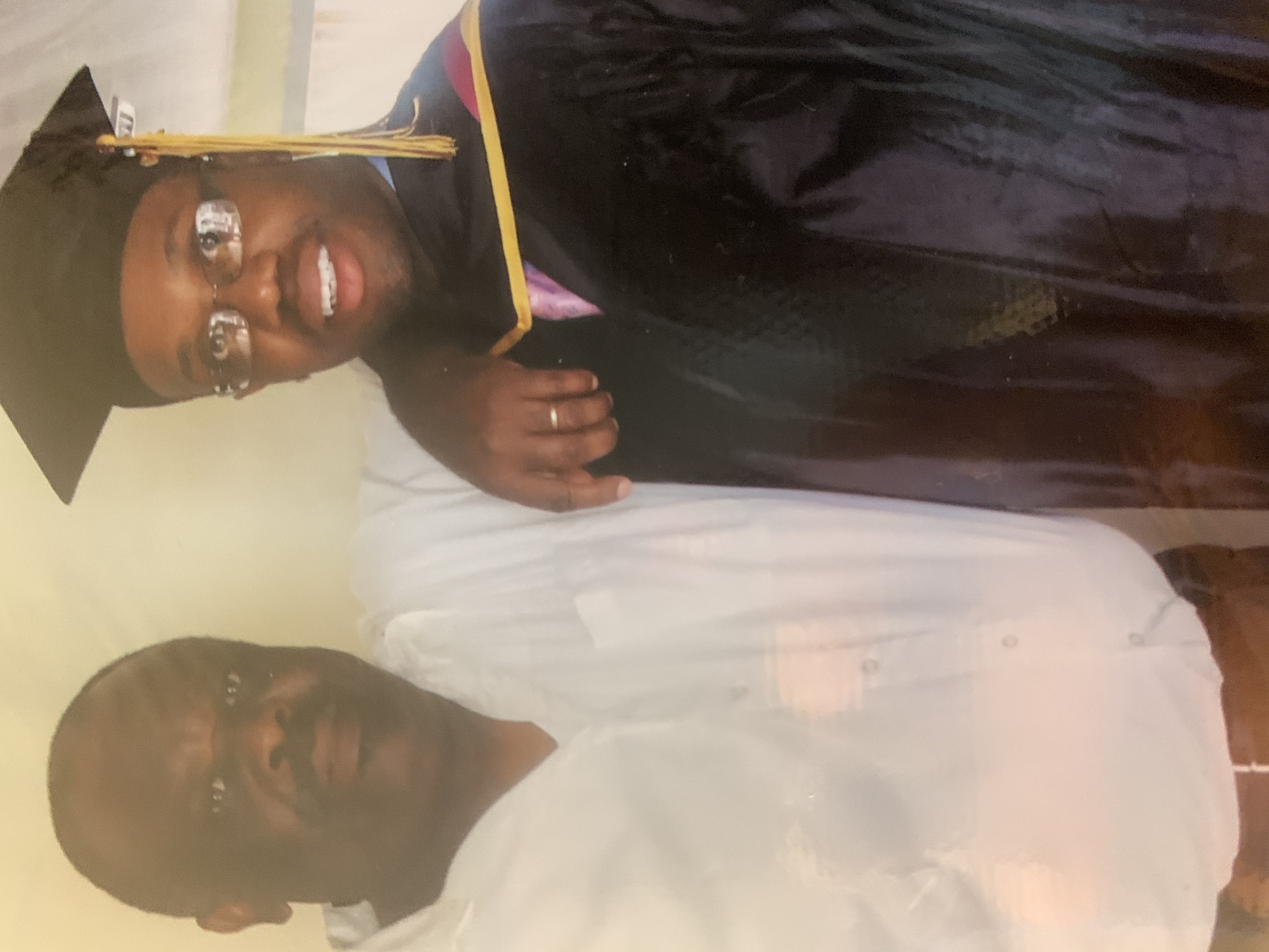 Andrew Glen Brown and Father Glenville Brown