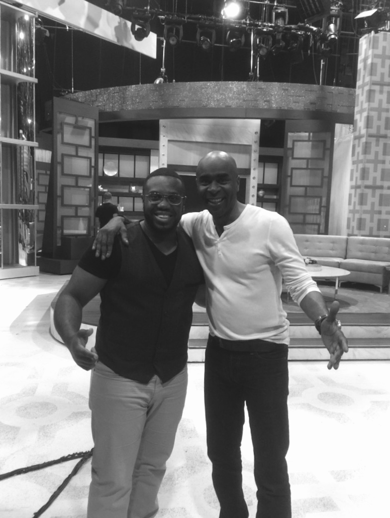 Andrew Glen Brown and comedian Don Reed